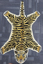 Load image into Gallery viewer, Hand Tufted Tiger - Flat - Handmade Carpet Gallery